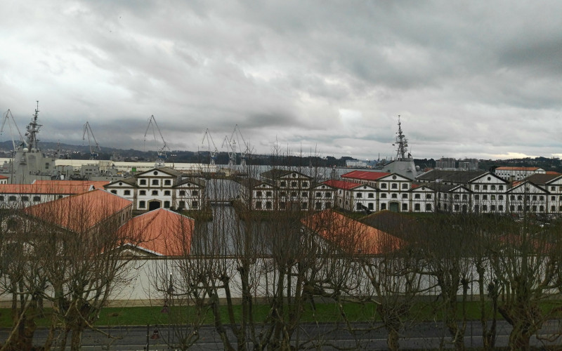 Ferrol | Vistas del puerto industrial