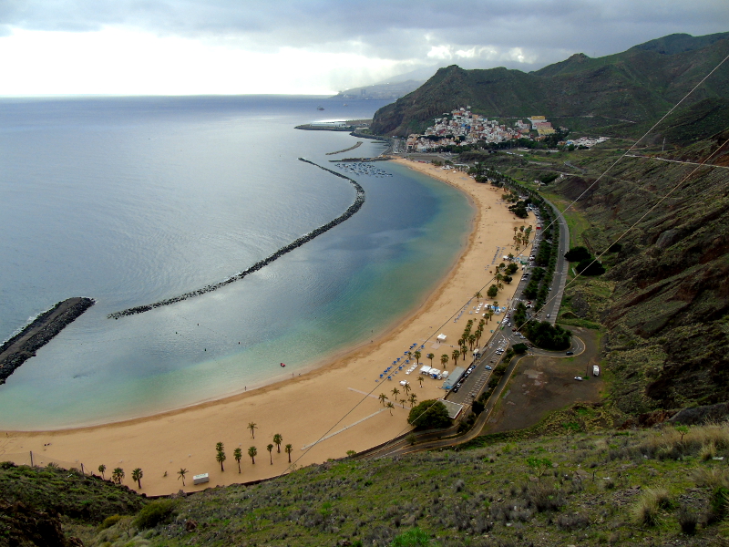 Mirador de la playa de Las Teresitas | Santa Cruz de Tenerife
