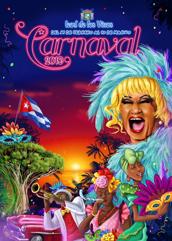 Carnaval Icod de los Vinos 2019 | Cartel